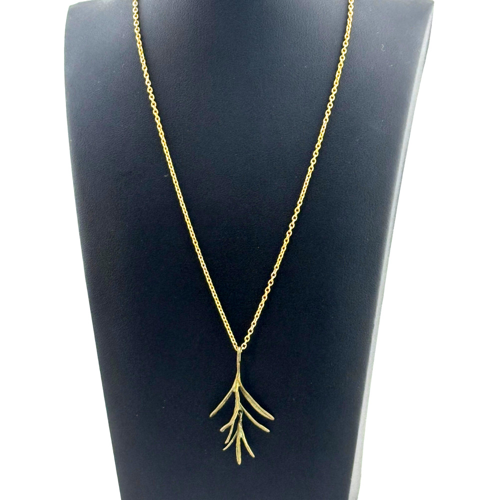 Michael Michaud Petite Herb Rosemary Pendant Necklace